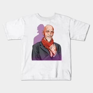 John Malkovich - An illustration by Paul Cemmick Kids T-Shirt